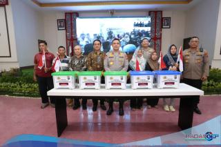 Gandeng Bulog, Kapolda Sumut Launching Gerakan Pangan Murah Salurkan 200 Ton Beras SPHP